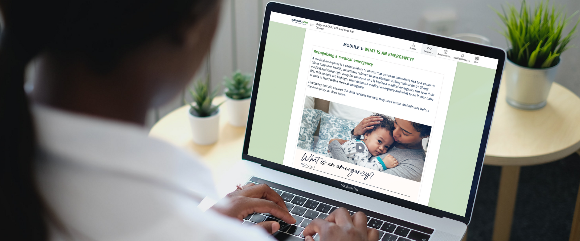 Online Baby and Child CPR and First Aid Course